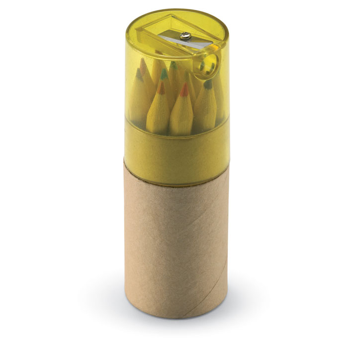 Crayon publicitaire - Lambut Jaune transparent